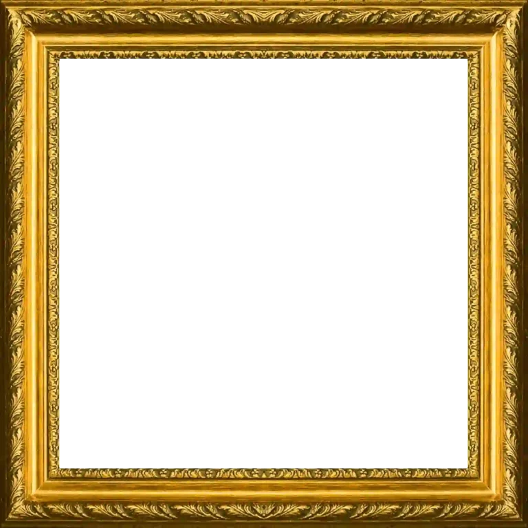 Luxurious Antique Gold Frame
